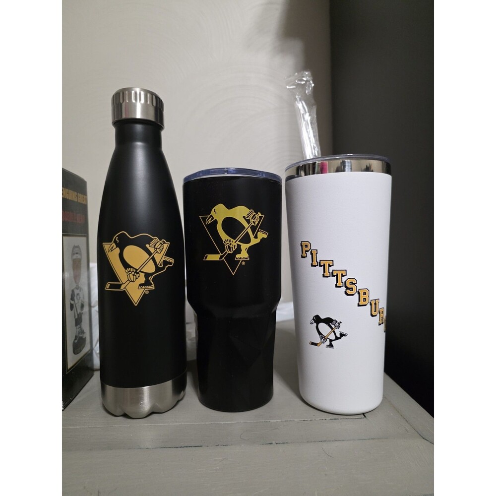 Pittsburgh Penguins Cups / Tumbler Lot of 3 Brand NEW